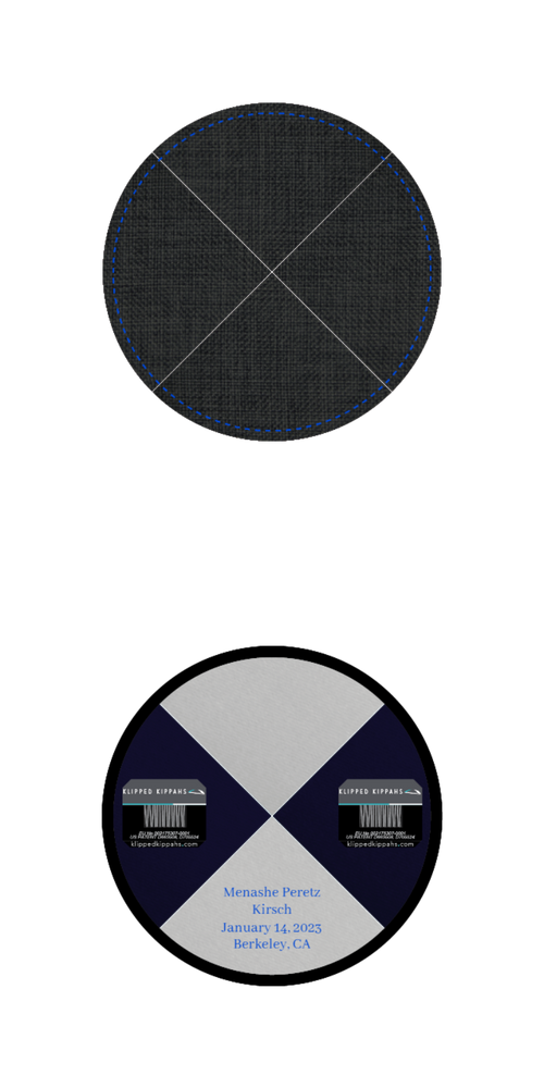 Custom Burlap Kippah - Customer's Product with price 5.95 ID MQ8Vq1ITcckwTfOEMout8hq4