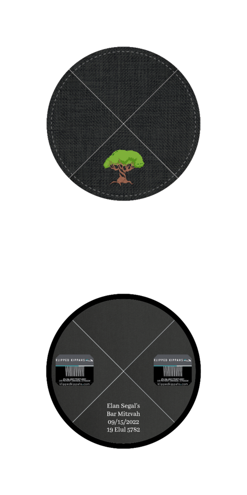 Custom Burlap Kippah - Customer's Product with price 6.10 ID GtqFBv6ERh1x7nlXoqOUQPMF