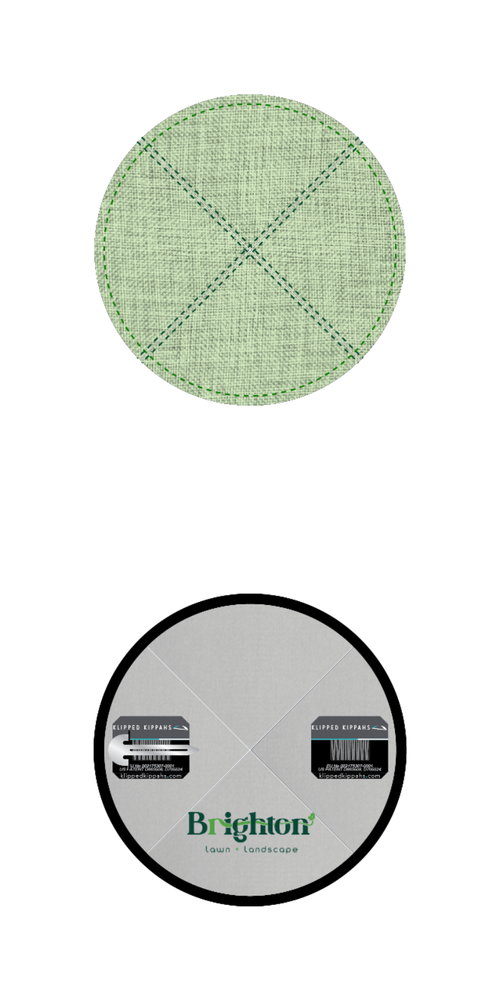 Custom Burlap Kippah - Customer's Product with price 14.25 ID VEQGodagY15dhj4zcYBOV0OU