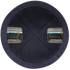 Inside Navy Linen Rim and Clip Kippah | Kippah & Yarmulks | Klipped Kippahs