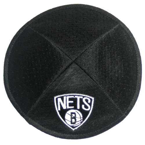 Brooklyn Nets Kippah with Clip | Kippahs & Yarmulkes | Klipped Kippahs