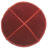 Red Orange Suede Kippah | Kippahs & Yarmulkes | Klipped Kippahs