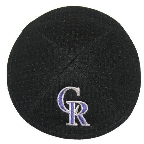 Colorado Rockies Kippah with Clip | Kippahs & Yarmulkes | Klipped Kippahs