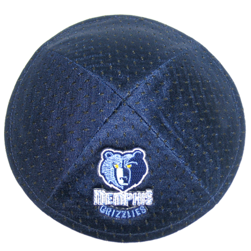 Memphis Grizzlies Clip Kippah | Kippahs & Yarmulkes | Klipped Kippahs