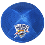 OKC Thunder Kippah with Clip | Kippahs & Yarmulkes | Klipped Kippahs