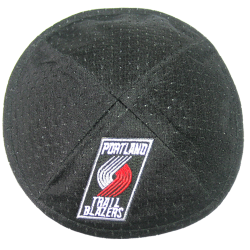 Portland Trailblazers Kippah with Clip | Kippahs & Yarmulkes | Klipped Kippahs