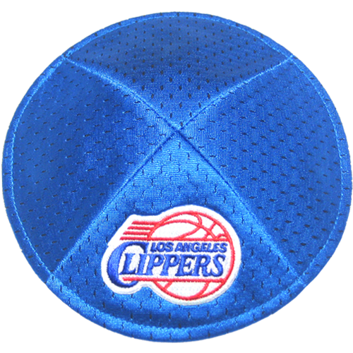 LA Clippers Kippah with Clip | Kippahs & Yarmulkes | Klipped Kippahs