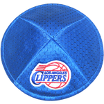 LA Clippers Kippah with Clip | Kippahs & Yarmulkes | Klipped Kippahs