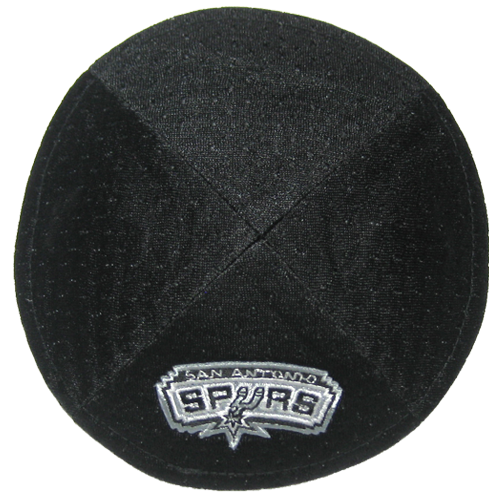 San Antonio Spurs Kippah with Clip | Kippahs & Yarmulkes | Klipped Kippahs